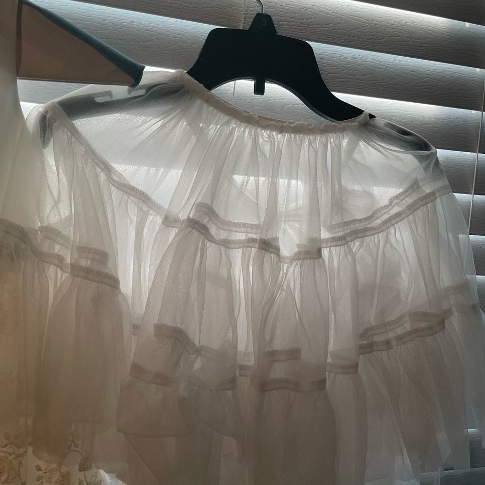 Flower girl dress off white